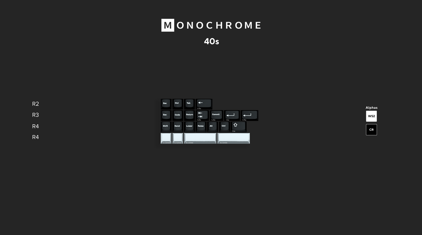 GMK Monochrome