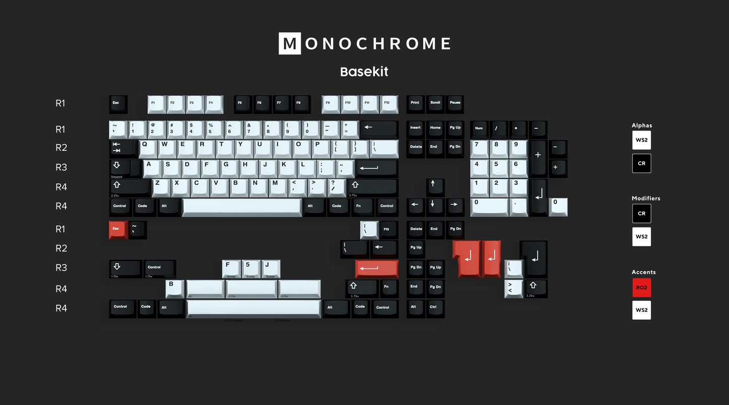 GMK Monochrome