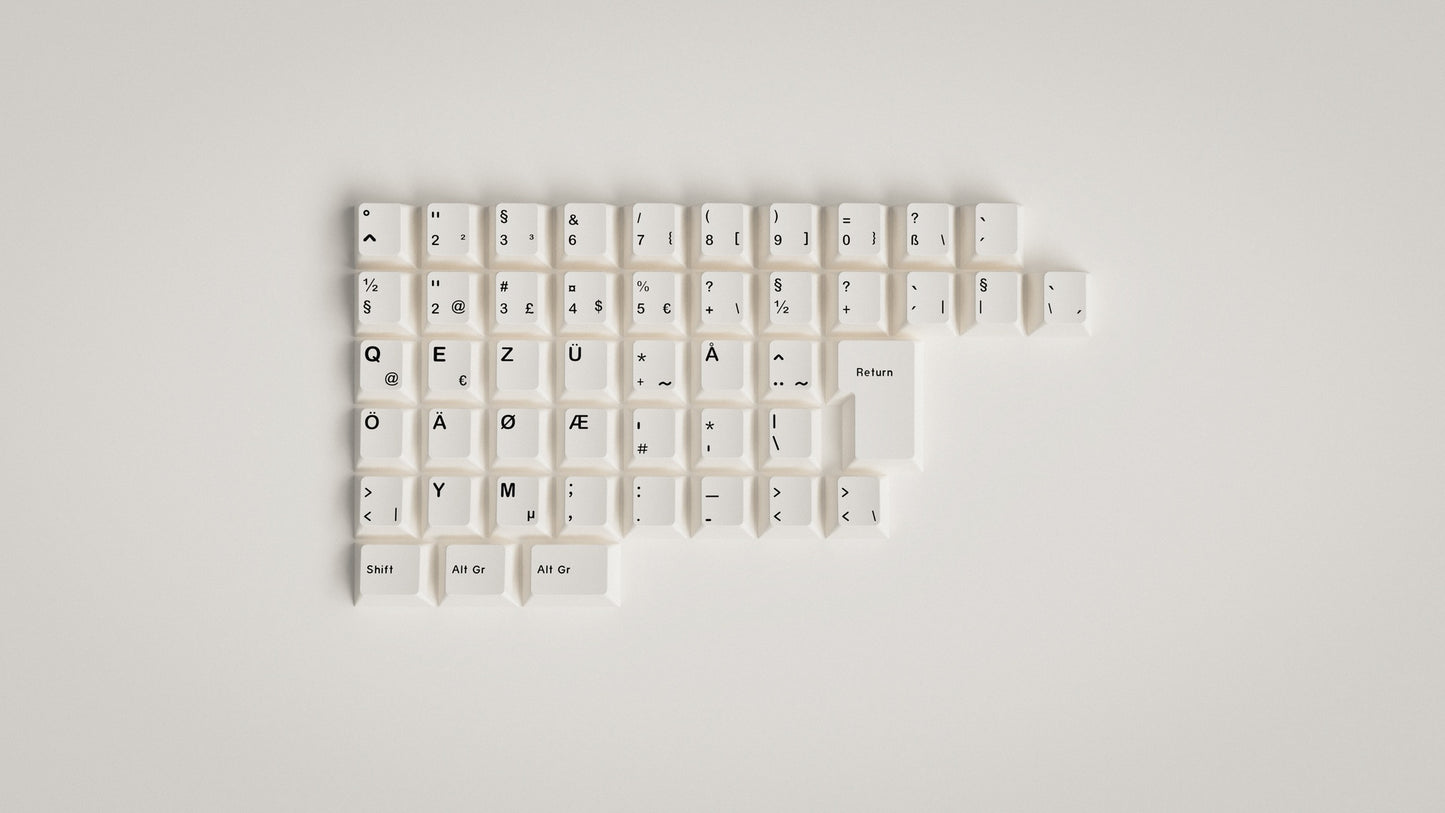 GMK Minimal 2 keycaps